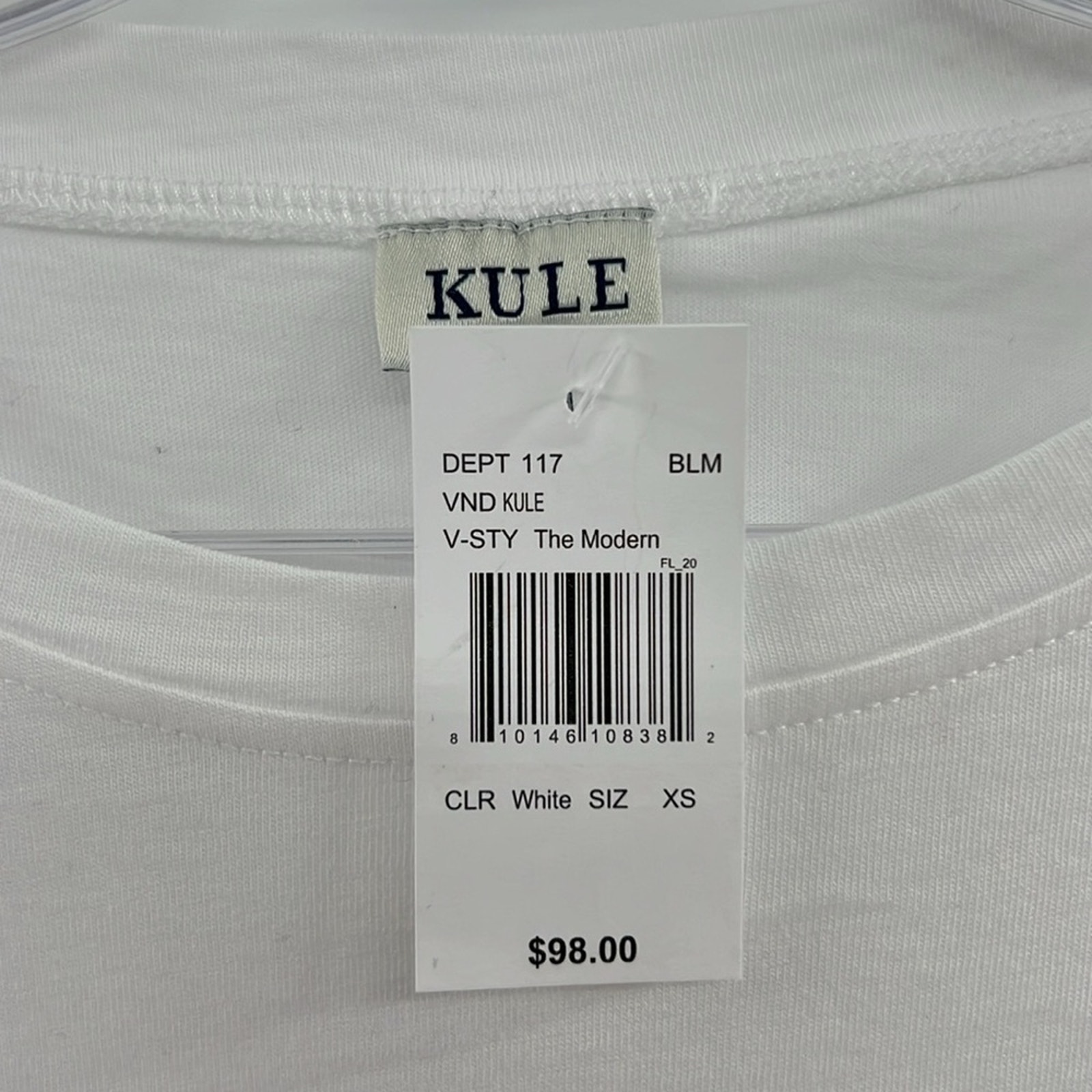 Kule Women's The Modern Holiday T-Shirt - White Multi - Xs - New With Tags — image 3 of 5